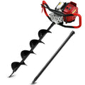 38cc 4-Stroke Petrol Post Hole Digger, 150mm Auger w/ 600mm Extension Shaft